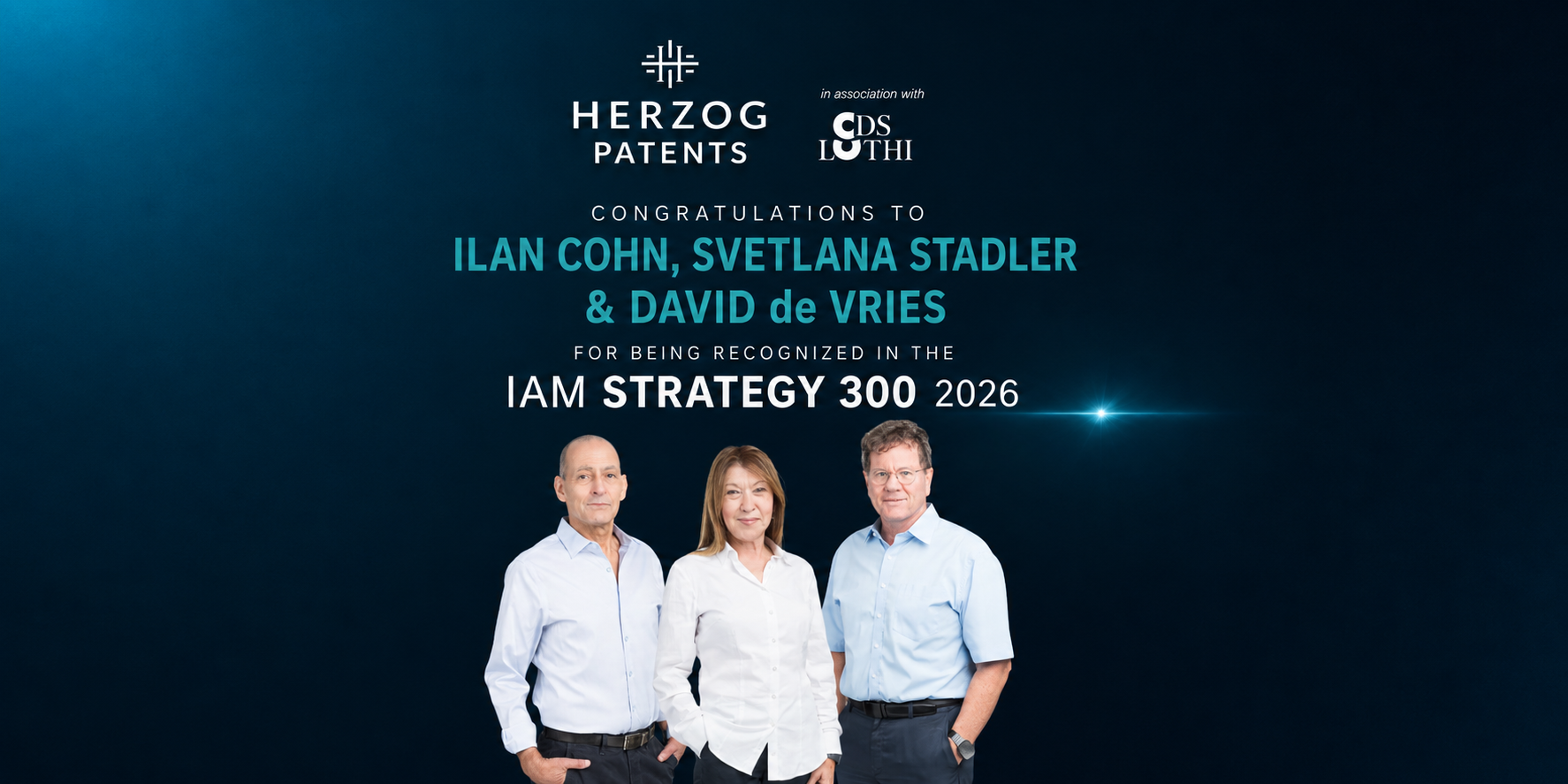 Ilan Cohn, David de Vries and Svetlana Stadler